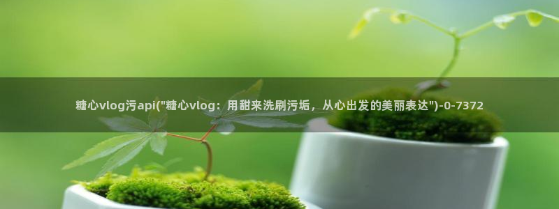 糖心vlog被封：糖心vlog污api(